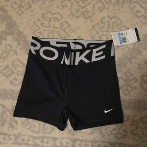 Nike Black and Gray Training Shorts